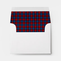 MacLachlan Clan Tartan Rood en Royal Blue Plaid