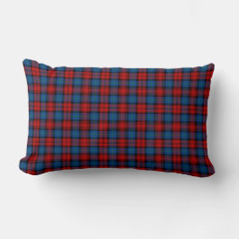 MacLachlan Clan Tartan Royal Blue en Red Pset Kussen