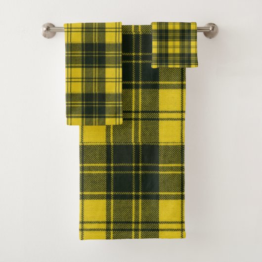 MacLachlan Dress Modern Original Scottish Tartan Bad Handdoek (Insitu)