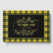 MacLachlan Dress Modern Original Scottish Tartan Gastenboek (Voorkant)