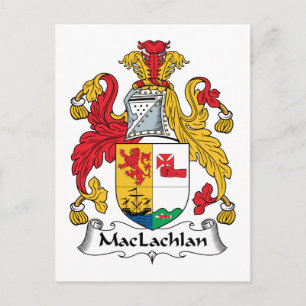 MacLachlan Family Crest Briefkaart