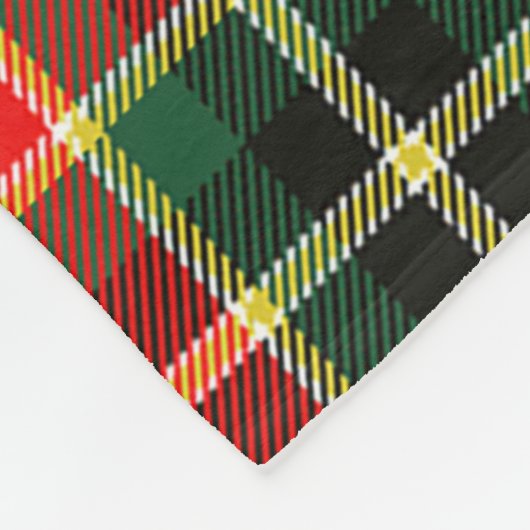 MacLachlan jacht Modern Clan badge Tartan Pset Fleece Deken (Hoek)