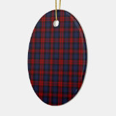 MacLachlan / McLaughlin Clan Tartan Keramisch Ornament (Links)