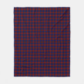 MacLachlan/McLaughlin Tartan  Fleece Deken (Voorkant)