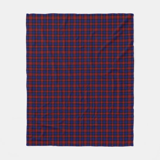MacLachlan/McLaughlin Tartan  Fleece Deken (Voorkant)