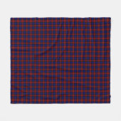 MacLachlan/McLaughlin Tartan  Fleece Deken (Voorkant (Horizontaal))