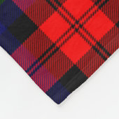 MacLachlan Modern Clan Badge Tartan Pset Fleece Deken (Hoek)