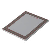 MacLachlan Modern Original Scottish Tartan Notitieblok (Linkerzijde)