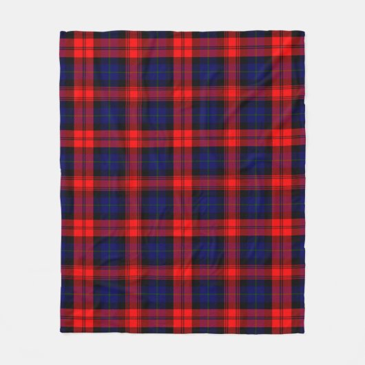 MacLachlan Modern Pset Fleece Deken (Voorkant)