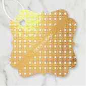 MacLachlan Old Modern Original Scottish Tartan Bedankjes Labels (Voorkant)