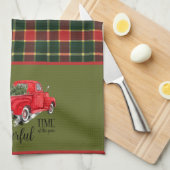 MacLachlan Oude Moderne Originele Tartan Kerstmis Theedoek (Quarter Fold)