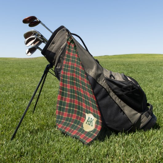 MacLachlan Oude Oude Originele Schotse Tartan Golfhanddoek (Groen)