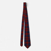 MacLachlan Red en blauw Tartan Pset Stropdas (Achterkant)
