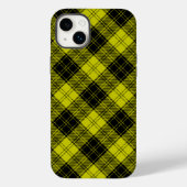 MacLachlan tartan gele zwarte vlecht Case-Mate iPhone Case (Achterkant)