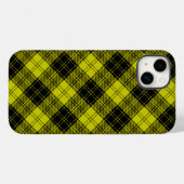 MacLachlan tartan gele zwarte vlecht Case-Mate iPhone Case (Achterkant (horizontaal))