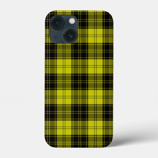 MacLachlan tartan gele zwarte vlecht Case-Mate iPhone Case (Achterkant)