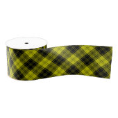 MacLachlan tartan gele zwarte vlecht Grosgrain Lint (Spoel)