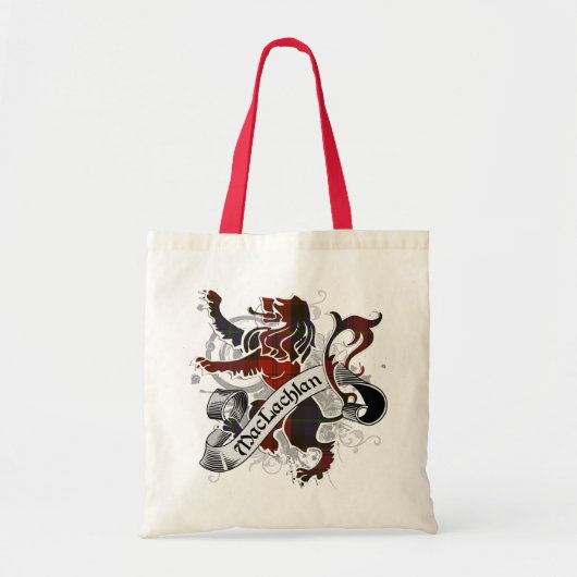 MacLachlan Tartan Lion Tote Bag (Voorkant)