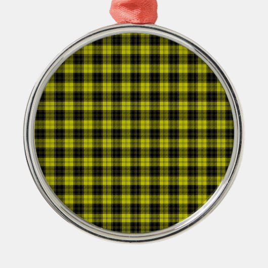MacLachlan Tartan Metalen Ornament (Voorkant)
