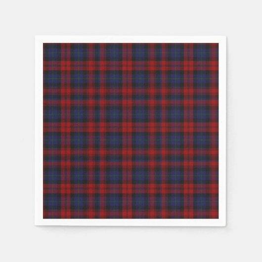 MacLachlan Tartan Plaid Papieren servetten (Voorkant)