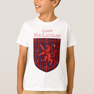 Maclachlan Tartan Scottish Play Lion Rampant T-shirt