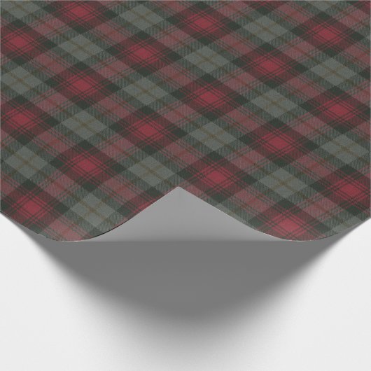 MacLachlan Weathered Original Scottish Tartan Cadeaupapier (Hoek)
