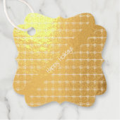 MacLaine Lochbuie Hunting Modern Scottish Tartan Bedankjes Labels (Voorkant)