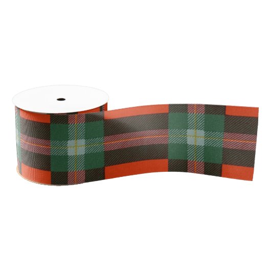 Maclaine van Lochbuie clan Pset Scottish tartan Grosgrain Lint (Spoel)