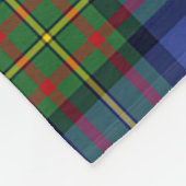 MacLaren Clan Badge Tartan Pset Fleece Deken (Hoek)