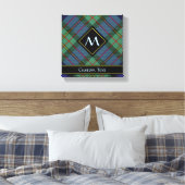 MacLaren Clan Tartan Canvas Afdruk (Insitu (Slaapkamer))