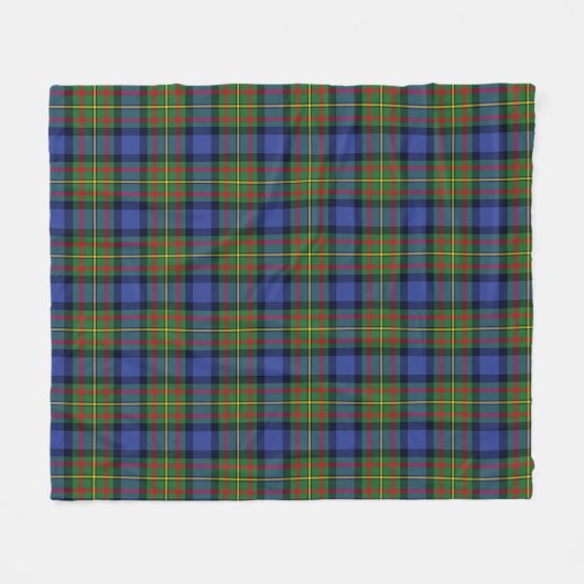 MacLaren Plaid Fleece Deken (Voorkant (Horizontaal))