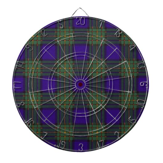 Maclaren Scottish Tartan Dartbord (Voorkant)