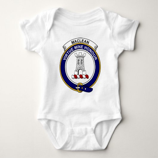 MacLean Clan Badge Romper (Voorkant)