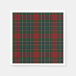 MacLean Clan Tartan Plaid Papieren servetten