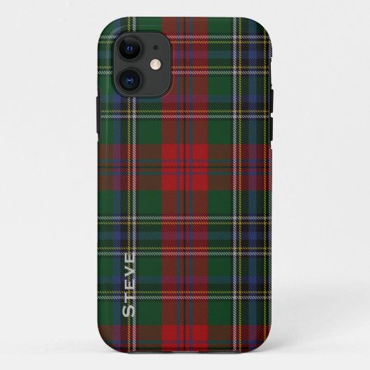MacLean Clan Tartan Pset iPhone 5S Case (Achterkant)