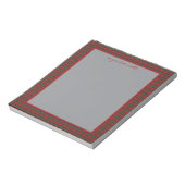 MacLean Duart Modern Original Scottish Tartan  Notitieblok (Linkerzijde)