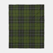 MacLean Hunting Plaid Fleece Deken (Voorkant)