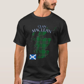 MacLean Hunting Scottish Clan Tartan Scotland T Sh T-shirt