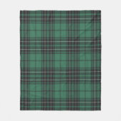 MacLean Jacht Ancient Plaid Fleece Deken (Voorkant)