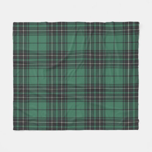 MacLean Jacht Ancient Plaid Fleece Deken (Voorkant (Horizontaal))