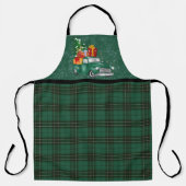 MacLean Jacht Oude Originele Tartan Kerstmis Schort (Voorkant)