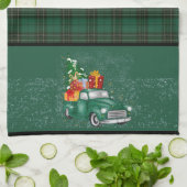 MacLean Jacht Oude Originele Tartan Kerstmis Theedoek (Gevouwen)