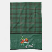 MacLean Jacht Oude Originele Tartan Kerstmis Theedoek (Verticaal)