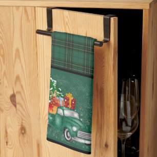 MacLean Jacht Oude Originele Tartan Kerstmis Theedoek