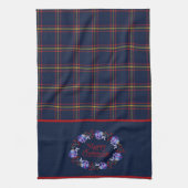MacLean Lochbuie Originele Tartan Kerstmis Theedoek (Verticaal)