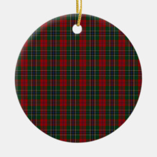 MacLean/McLean Clan familie Tartan Keramisch Ornament