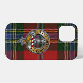 MacLean Schotse Plaid & Insigne iPhone Hoesje (Achterkant horizontaal)