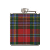 MacLean Tartan & Badge Heupfles (Achterkant)