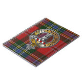 MacLean Tartan & Badge Notitieboek (Linkerzijde)