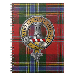 MacLean Tartan & Badge Notitieboek